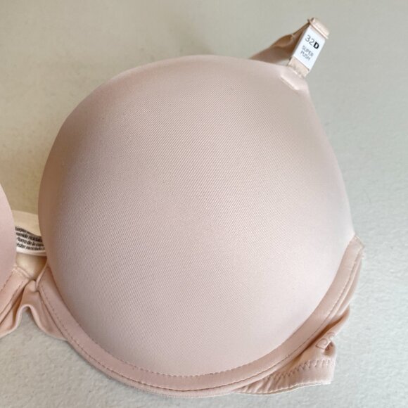 New Victoria's Secret Super Push-up Wear Everywhere Bra Size 32D - Picture 6 of 16